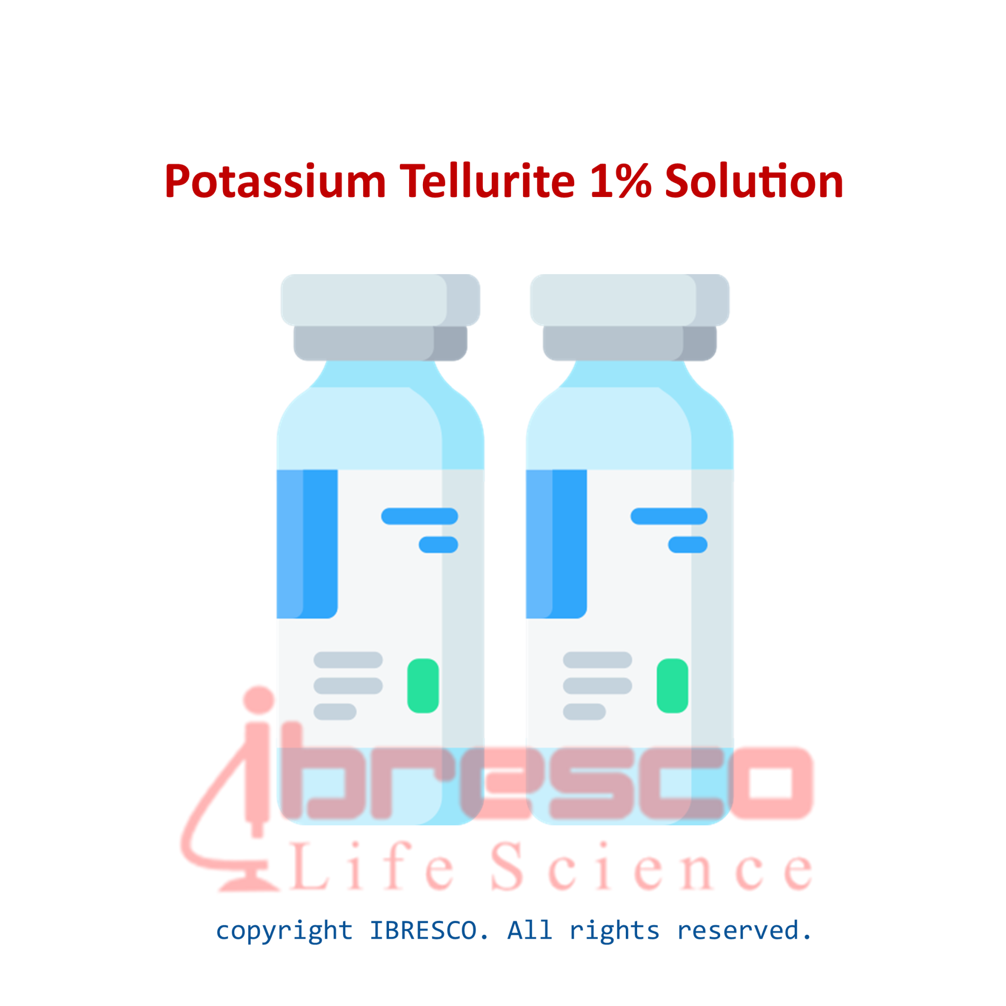 Potassium Tellurite 1 Solution پتاسیم تلوریت سلوشن ایبرسکو