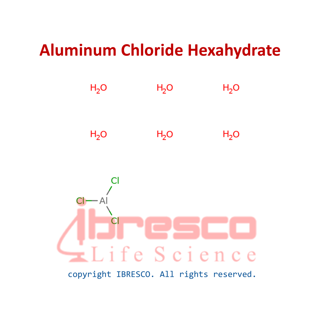 Aluminium chloride hexahydrate آلومینیوم کلرید 6 آبه ibresco