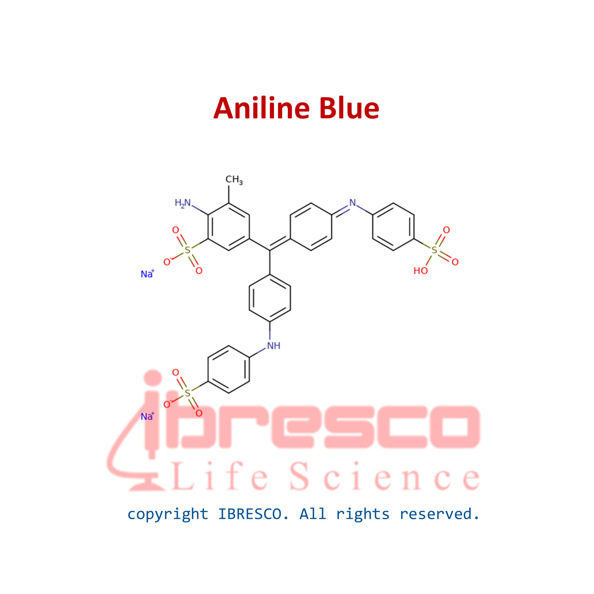 Aniline Blue | آنیلین آبی | ibresco