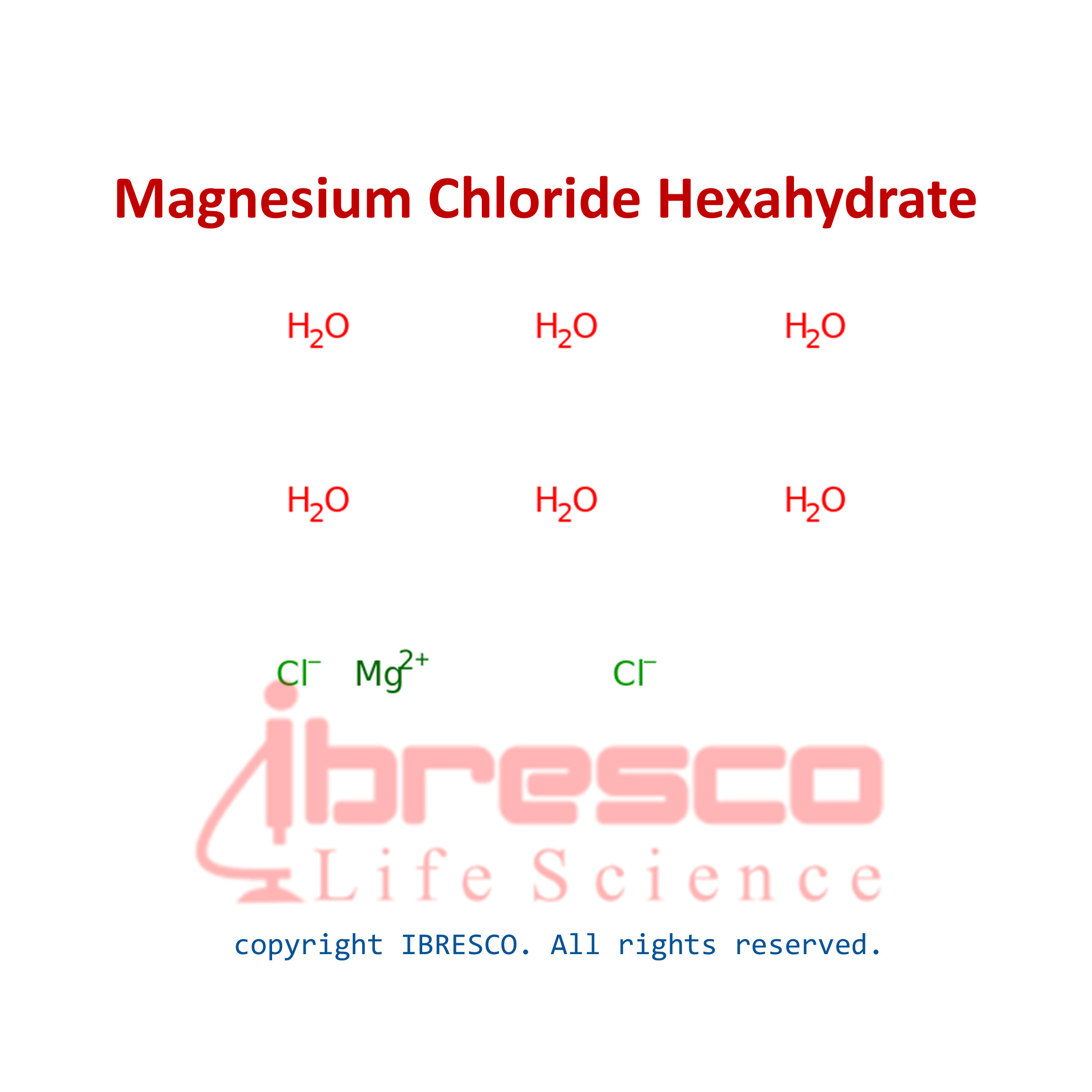Magnesium chloride hexahydrate منیزیم کلرید 6 آبه ibresco