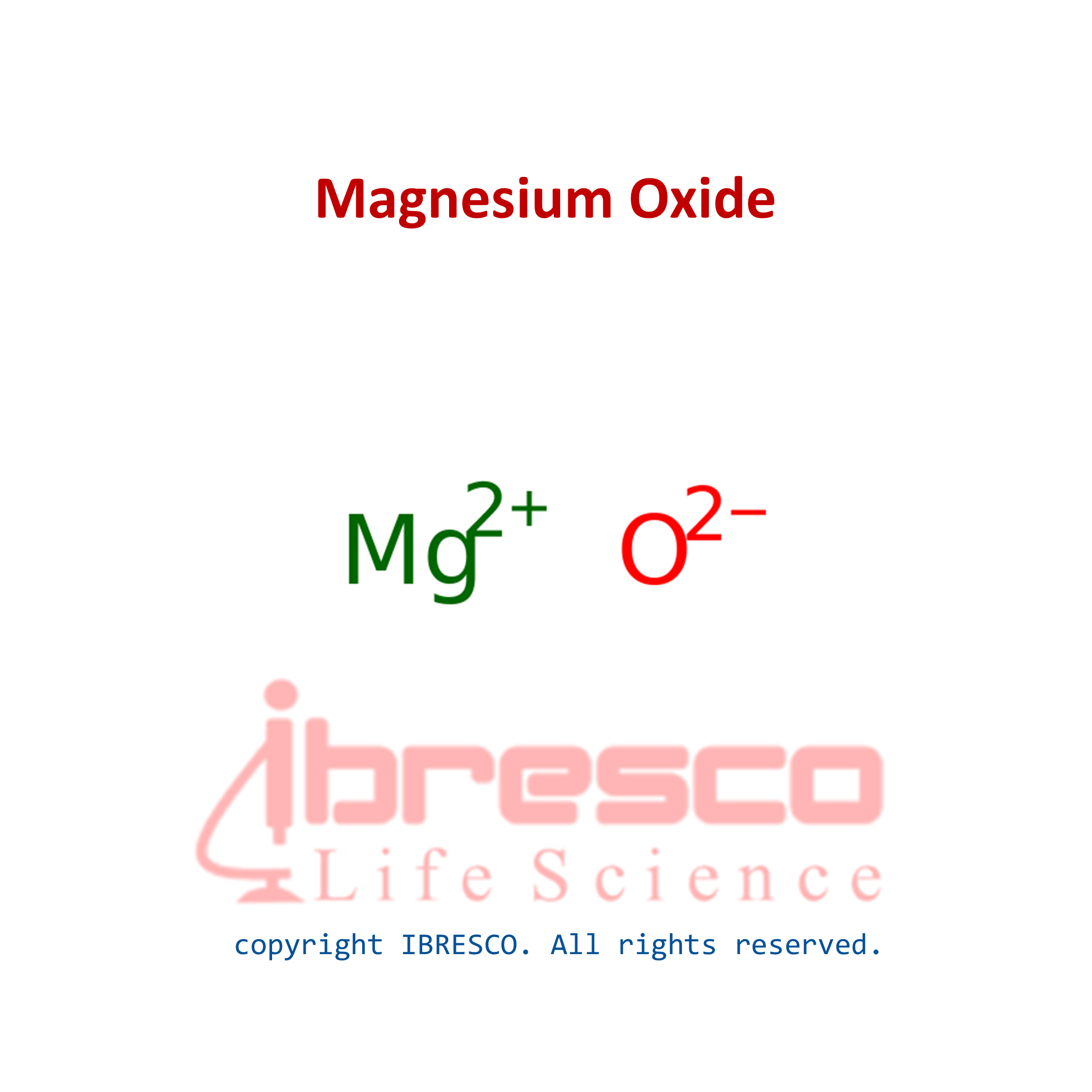 Magnesium oxide, light منیزیم اکسید ibresco