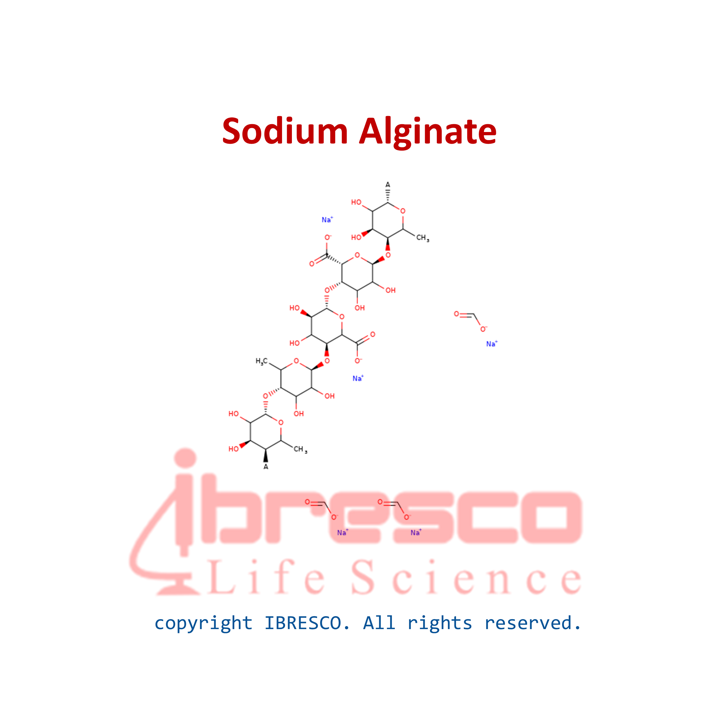 Sodium alginate | سدیم آلژینات | ibresco